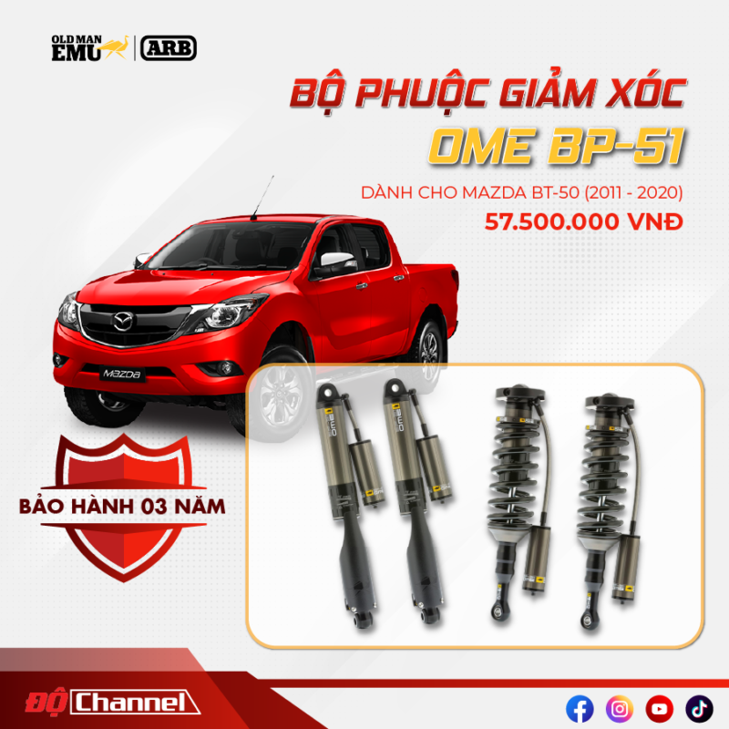 Bp51 Mazda Bt50/ Dmax - Auto365 Bình Dương BP51 Mazda BT50/ Dmax