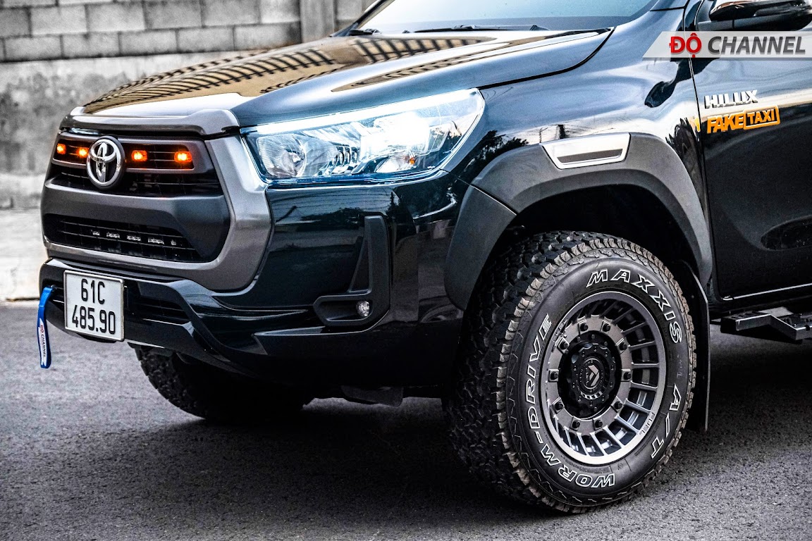 Độ Hilux Toyota Cực Chất - Hot Nhất 2022 - Auto365 Bình Dương Lốp gai từ Đài Loan cực kì bền bỉ trên mọi khung đường
