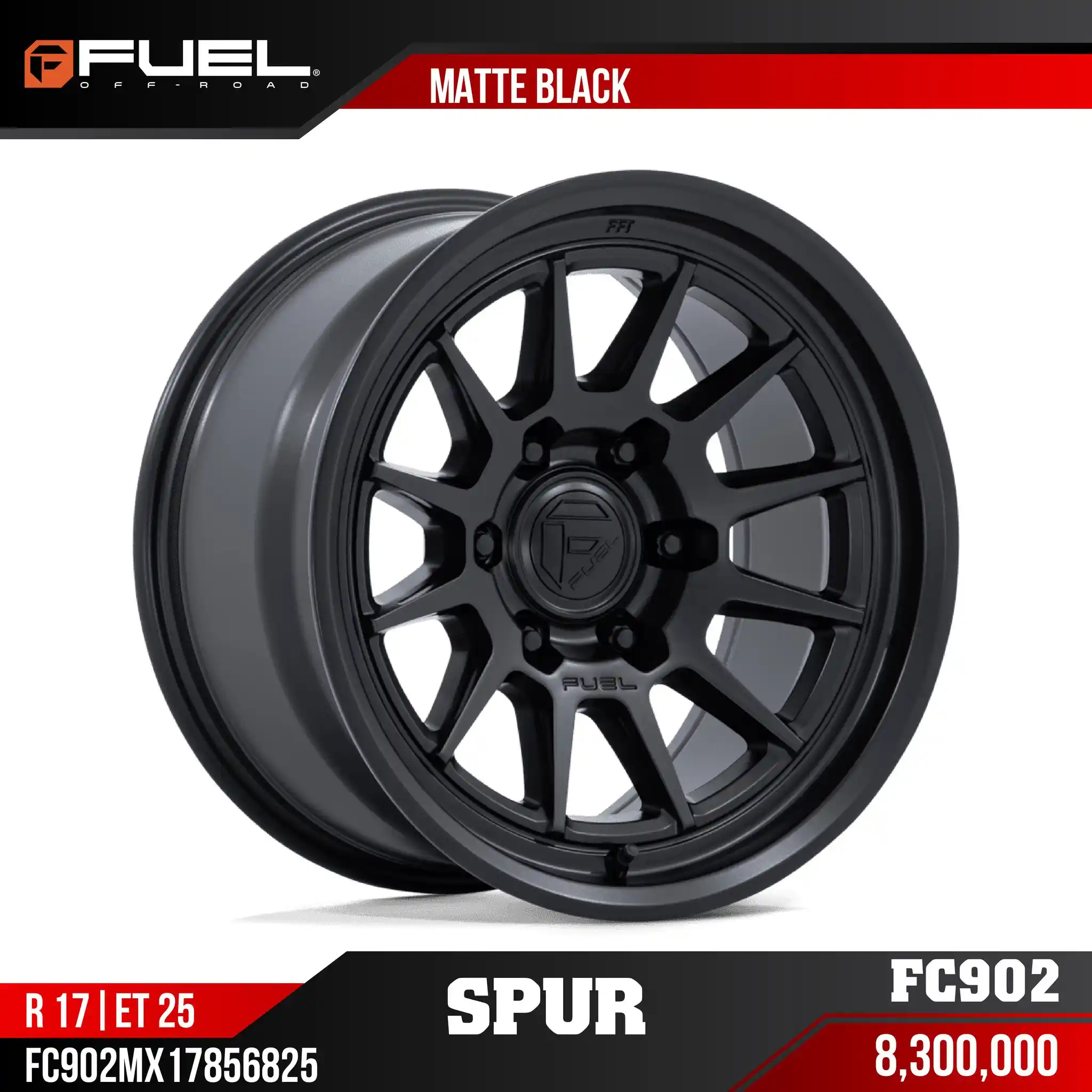 MÂM FUEL SPUR FC902 MATTE BLACK