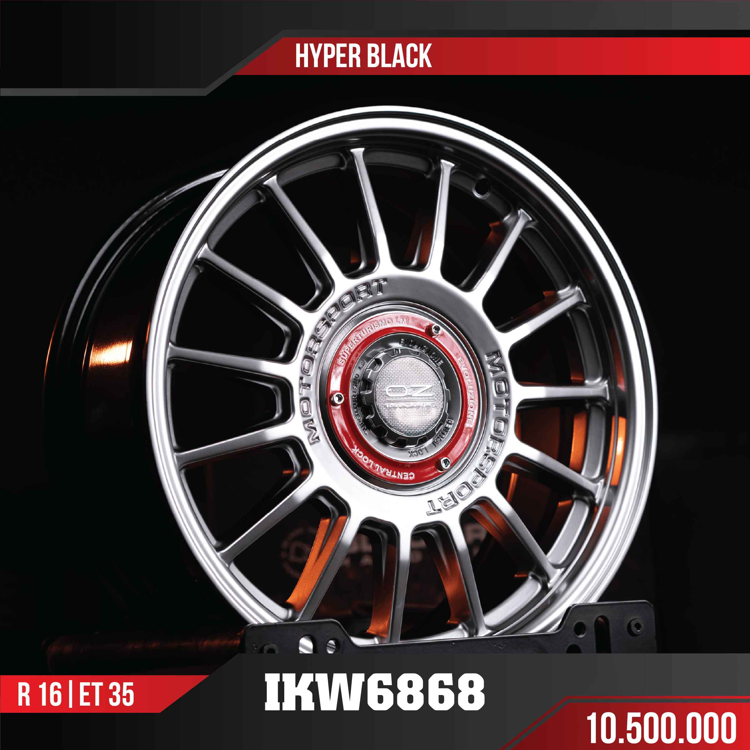 MÂM VF3 IKW6868 GRAY 16 INCH ET35