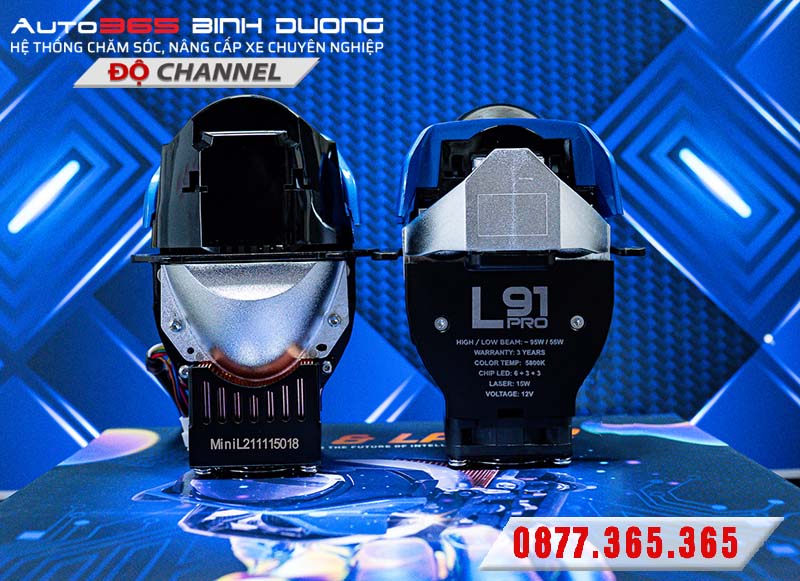 Bi Laser Henvvei L91 Pro - Auto365 Bình Dương Thông tin kỹ thuật Bi laser Henvvei L91 pro mới nhất