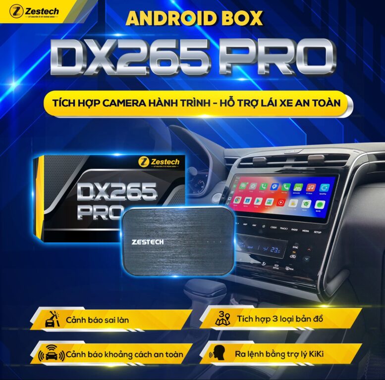 Android Box Zestech Dx265 Pro - Auto365 Bình Dương Android Box Zestech Dx265 Pro - thiết bị nâng cấp màn hình hiệu quả