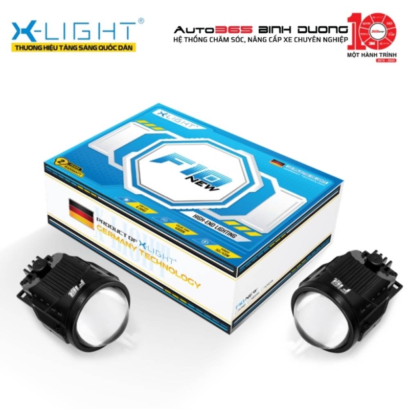 Đèn Bi Gầm X-Light F10 New 2025