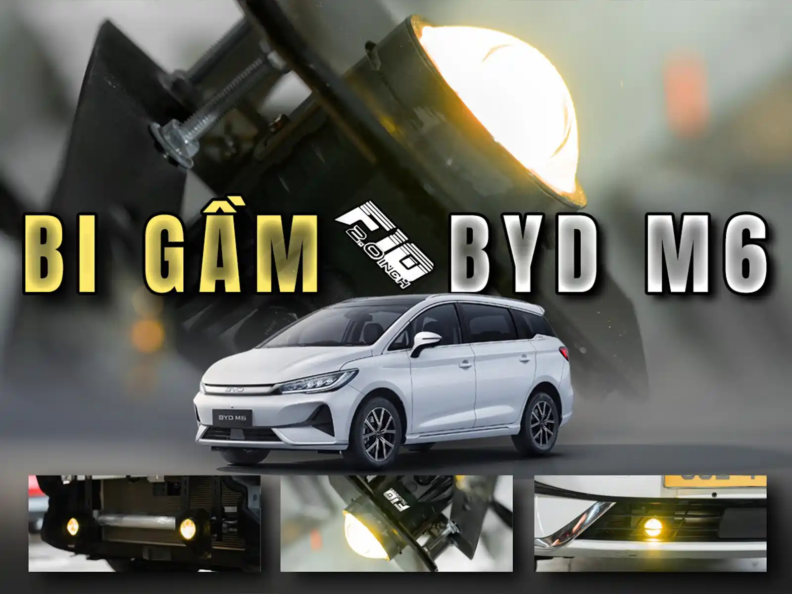 Giải Pháp Ánh Sáng Cho Byd M6 – Bi Gầm X-Light F10 2.0 - Vững Tay Lái Trên Mọi Cung Đường - Auto365 Bình Dương byd m6 nâng cấp bi gầm x-light