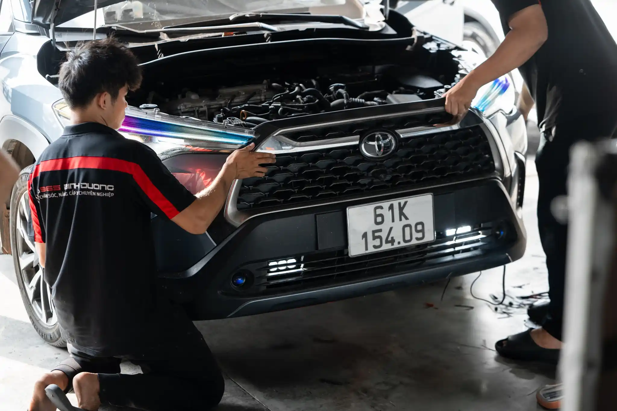 Toyota Corolla Cross Nâng Cấp Combo Bi Gầm X-Light F10 Hyper 2.0 &Amp; Trợ Sáng M30 - Auto365 Bình Dương corolla cross nang cap anh sang gam 2