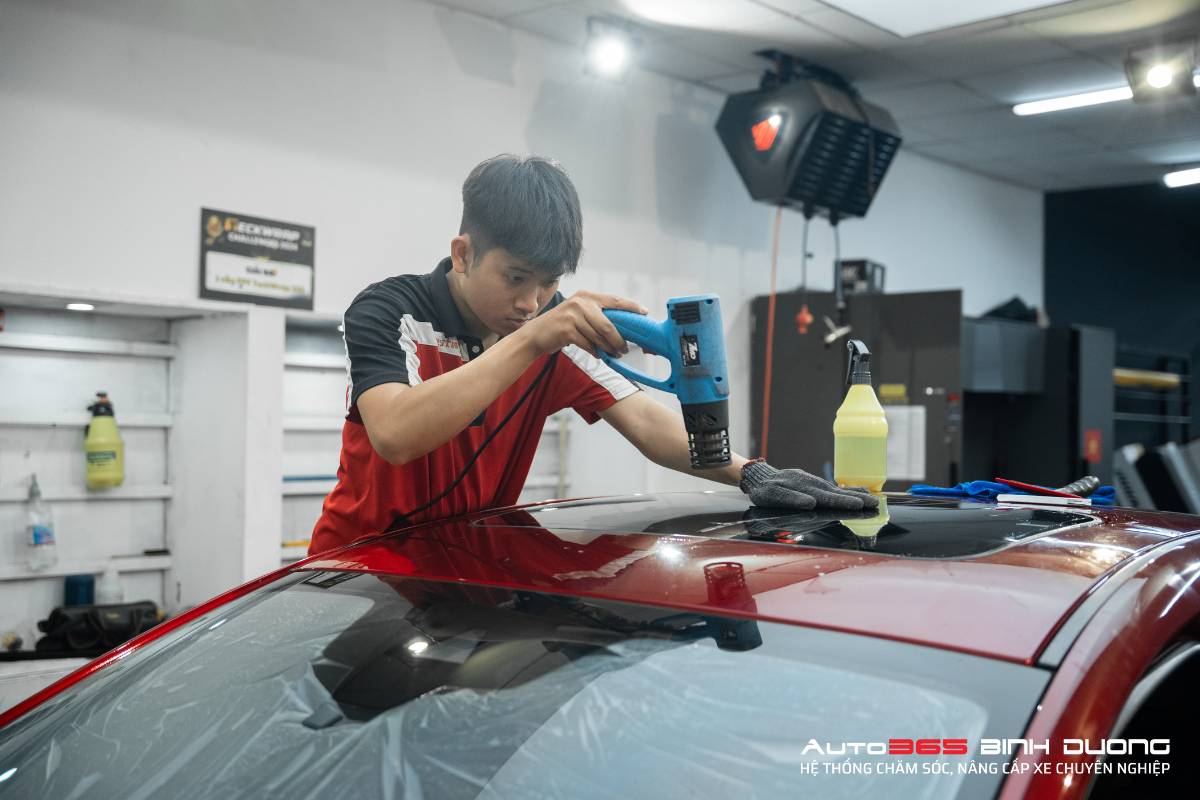 Dán Phim Cách Nhiệt Mazda 3 Chống Nóng Thương Hiệu 3M - Auto365 Bình Dương Dán phim cách nhiệt Mazda 3 là hạng mục được nhiều chủ xe quan tâm lựa chọn