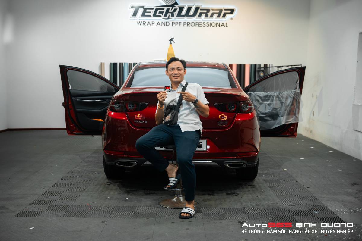 Dán Phim Cách Nhiệt Mazda 3 Chống Nóng Thương Hiệu 3M - Auto365 Bình Dương Auto365 Bình Dương cung cấp nhiều thương hiệu phim cách nhiệt cho Mazda 3 như Titan, Rayno, Inmax, 3M