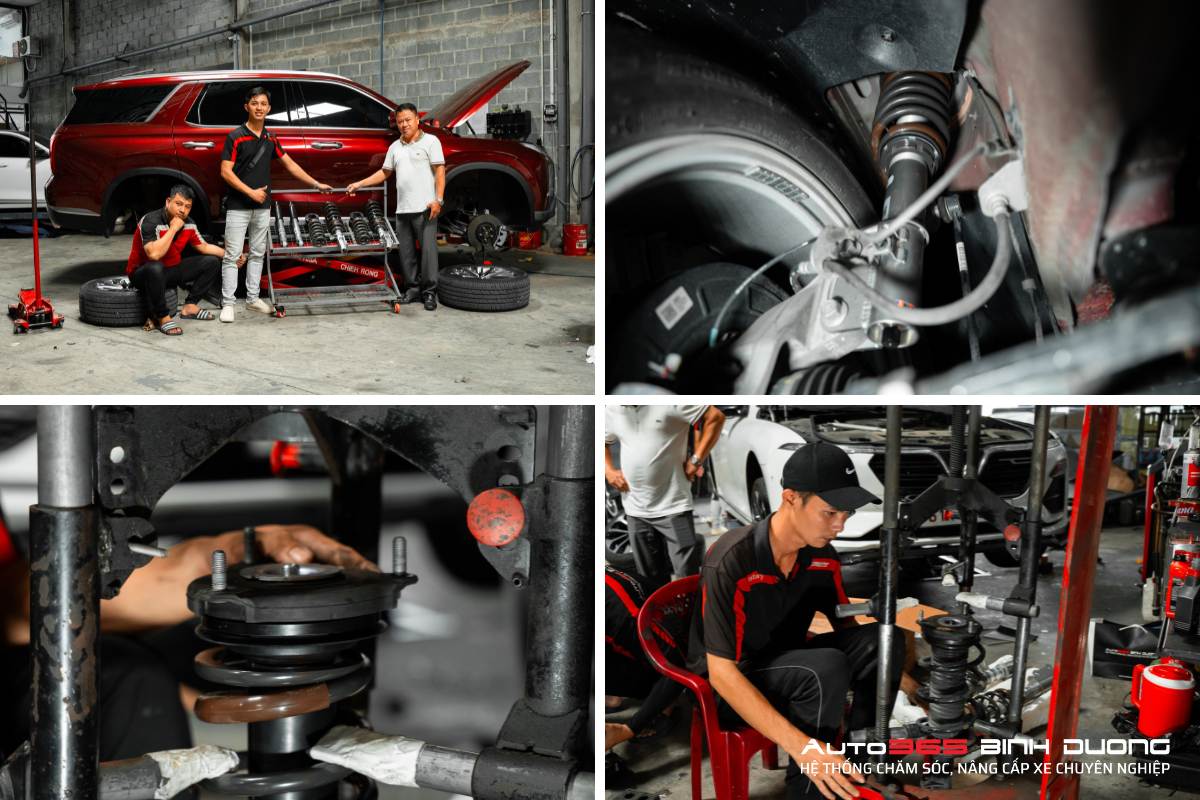Độ Phuộc NeoTech Cho Hyundai Palisade Nâng Cao Hiệu Suất - AUTO365 BÌNH DƯƠNG Auto365 Bình Dương là địa chỉ độ phuộc NeoTech Hyundai Palisade uy tín giá tốt