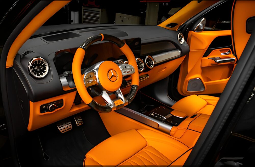 đổi màu nội thất xe sedan