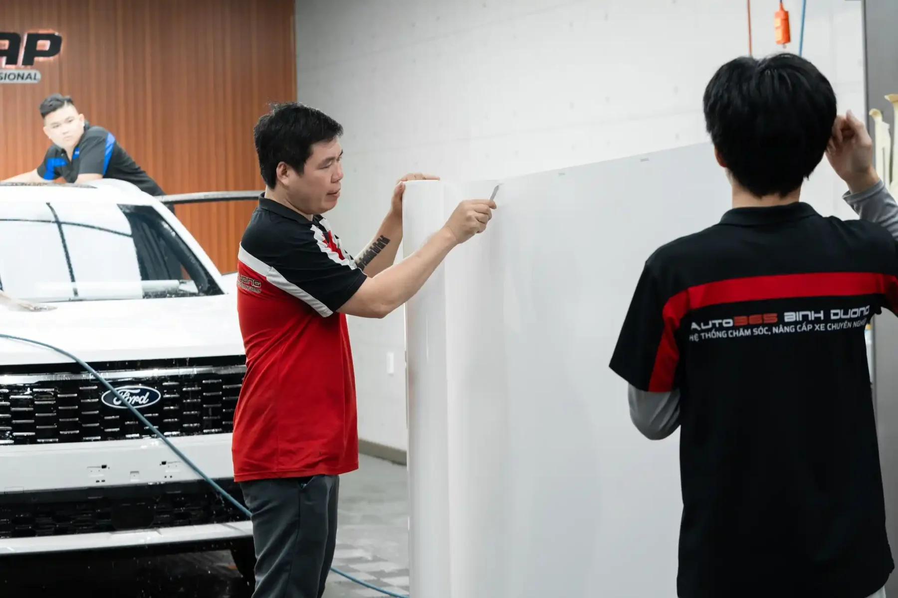 Khi Territory Được “Chăm Sóc Da” Ở Mức Cao Nhất Cùng Ppf Teckwrap - Auto365 Bình Dương ford teritory dan ppf teckwrap 2