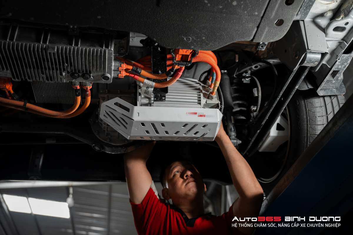 Lắp giáp bảo vệ mô tơ điện Vinfast VF3 mang lại nhiều lợi ích