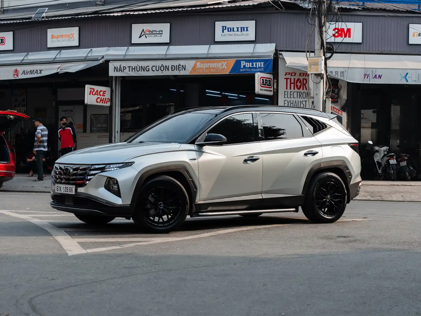 Hyundai Tucson Lột Xác: Diện &Quot;Suit&Quot; Bạc Arctic Silver &Amp; Dàn Chân 305Forged Đẳng Cấp - Auto365 Bình Dương huyndai tucson nang cap