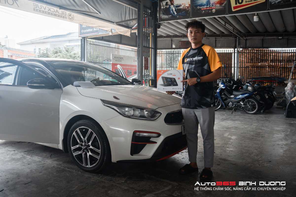 Lắp Đặt Màn Hình Android Cho Kia K3 Với Icar Elliview U5 - Auto365 Bình Dương Địa chỉ lắp màn hình Android cho KIA K3 uy tín tại Bình Dương - TP. HCM