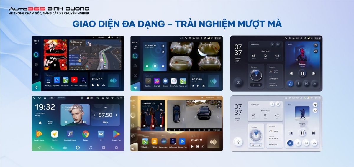 Màn hình Android TEYES CC3L 360 giao diện đa dạng, trải nghiệm mượt mà, thú vị