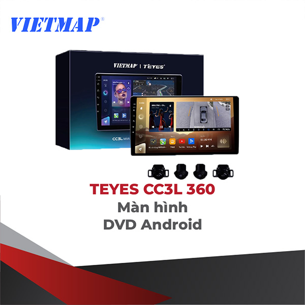 Màn Hình Android TEYES CC3L 360 | Màn Ô Tô Thông Minh