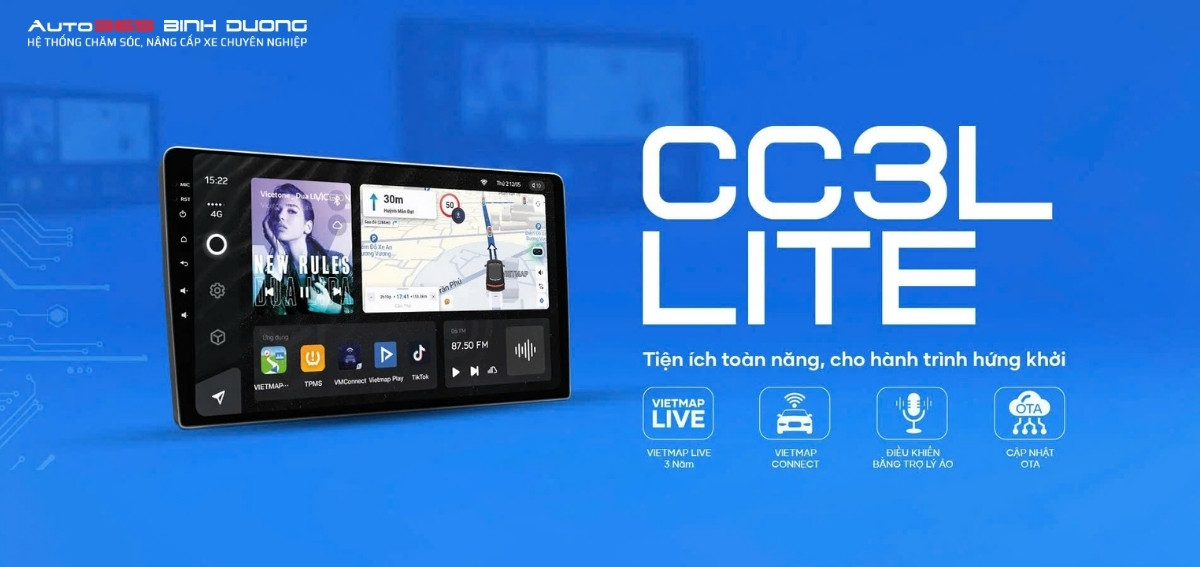 Màn hình Android TEYES CC3L Lite với thiết kế và tính năng vượt trội so với bản trước