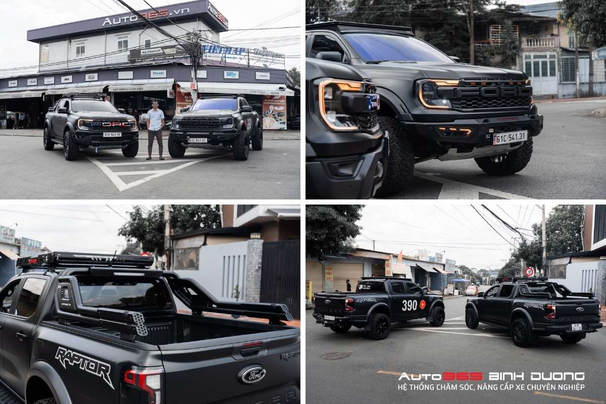 Tham Khảo Các Gói Phim Cách Nhiệt 3M Ford Raptor 2025 - Auto365 Bình Dương Hình ảnh nâng cấp Ford Raptor tại Auto365 Bình Dương