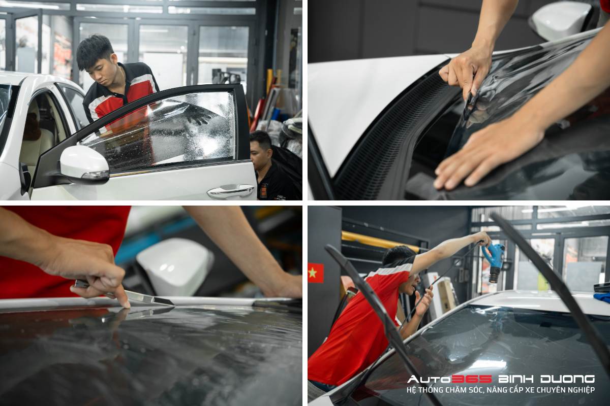 Trọn Gói Phim Cách Nhiệt Cho Toyota Altis Ưu Đãi Tháng 6 - AUTO365 BÌNH DƯƠNG Auto365 Bình Dương là địa chỉ dán phim cách nhiệt Toyota Altis uy tín giá tốt