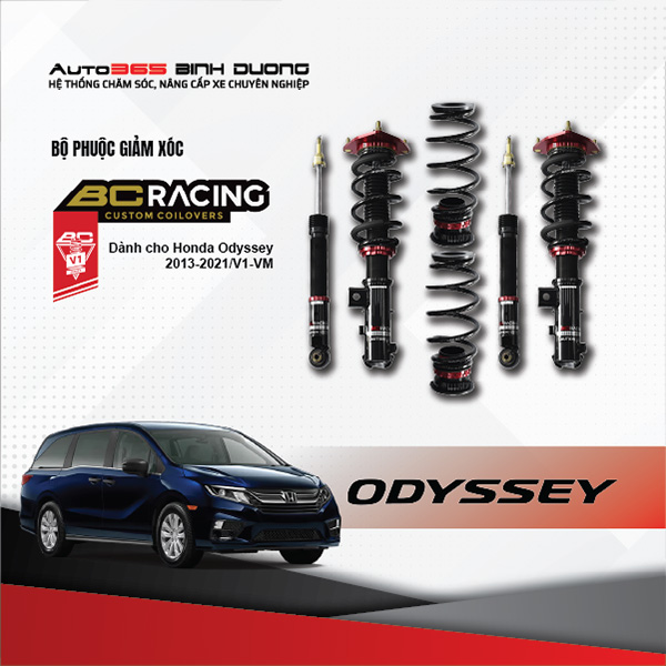 Phuộc BC Racing Honda Odyssey 2013-2021 V1-VM