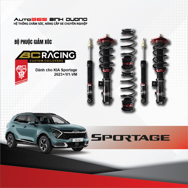 Phuộc BC Racing KIA Sportage 2023+ V1-VM