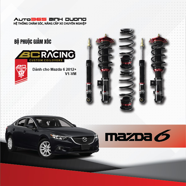 Phuộc BC Racing Mazda 6 2012+ V1-VM