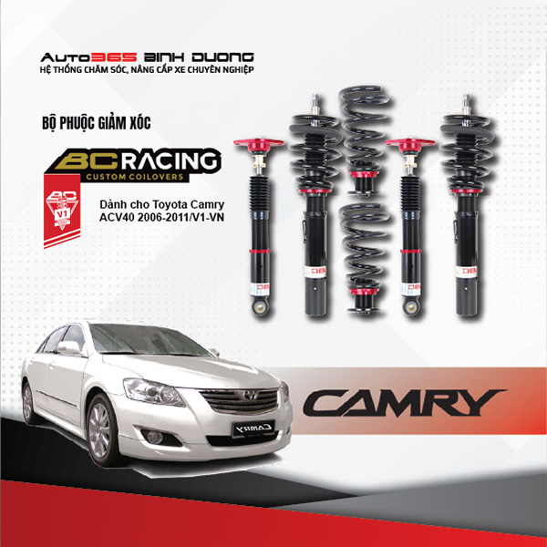Phuộc BC Racing Toyota Camry ACV40 2006-2011 V1-VN