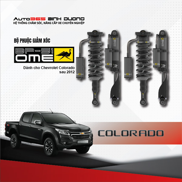 Phuộc OME BP51 Chevrolet Colorado Sau 2012