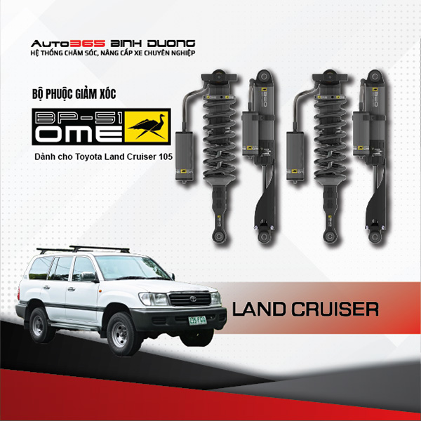 Phuộc OME BP51 Toyota Land Cruiser 105