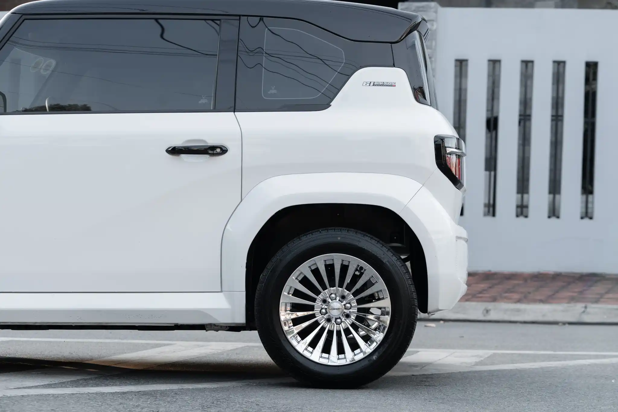 Vinfast Vf3 Độ Mâm Vossen: Diện Mạo Khai Xuân, Chiếm Trọn Spotlight Tết 2026 - Auto365 Bình Dương vf3 len mam vossen 1