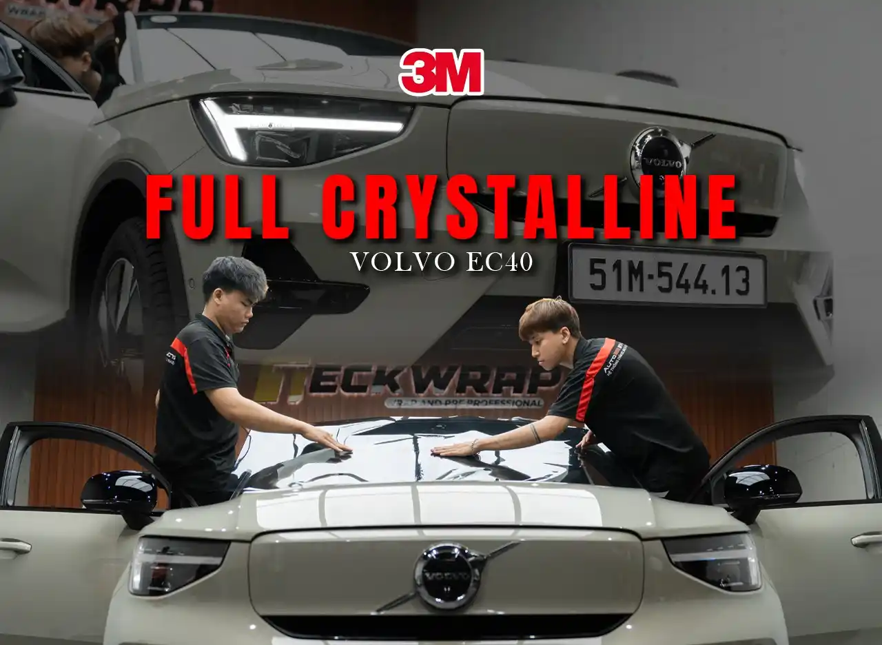 Volvo Ec40 Dán Full Phim Cách Nhiệt 3M Crystalline: Tiêu Chuẩn Trải Nghiệm Lái Mới Cho Năm 2026 - Auto365 Bình Dương volvo dan phim cach nhiet 3